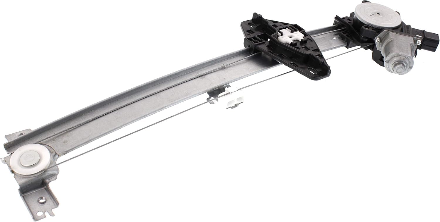 Rear Power Window Regulator with Motor Left Driver Side Direct Replacement Compatible with 2007-2013 Acura MDX AC1550104 72750STXA02