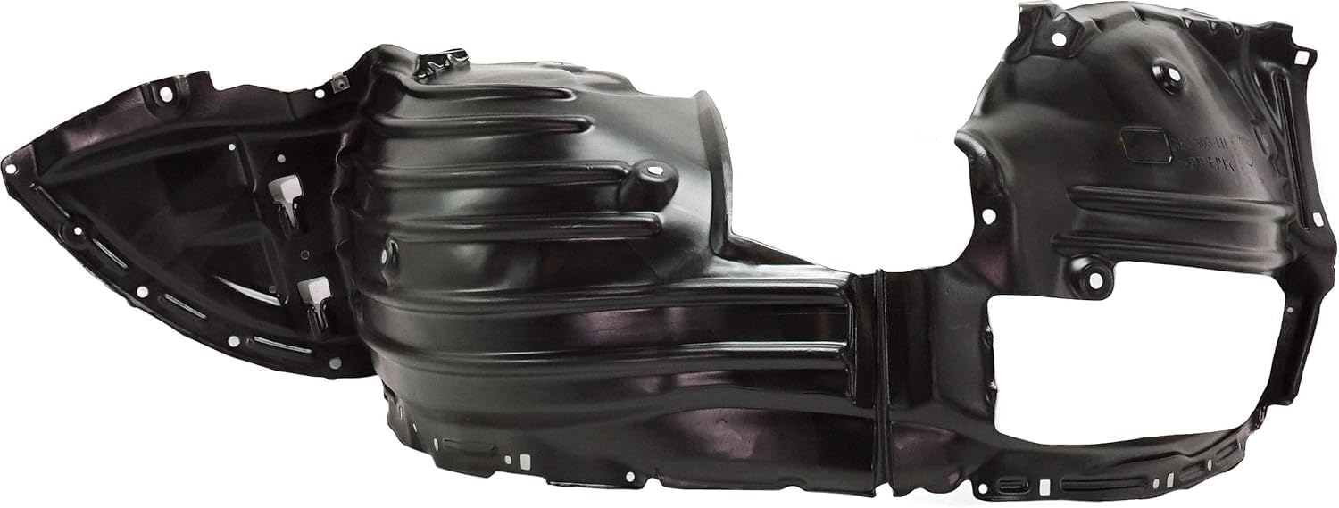 Front Fender Liner Left Driver Side Direct Replacement Compatible With 2016-2023 Mazda CX-9 MA1248150 TK4856140B