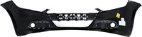 Front Bumper Cover Primed Without Tow Hook Holes Direct Replacement Compatible With 2013-2016 Dodge Dart CH1000A29 1TS71TZZAE