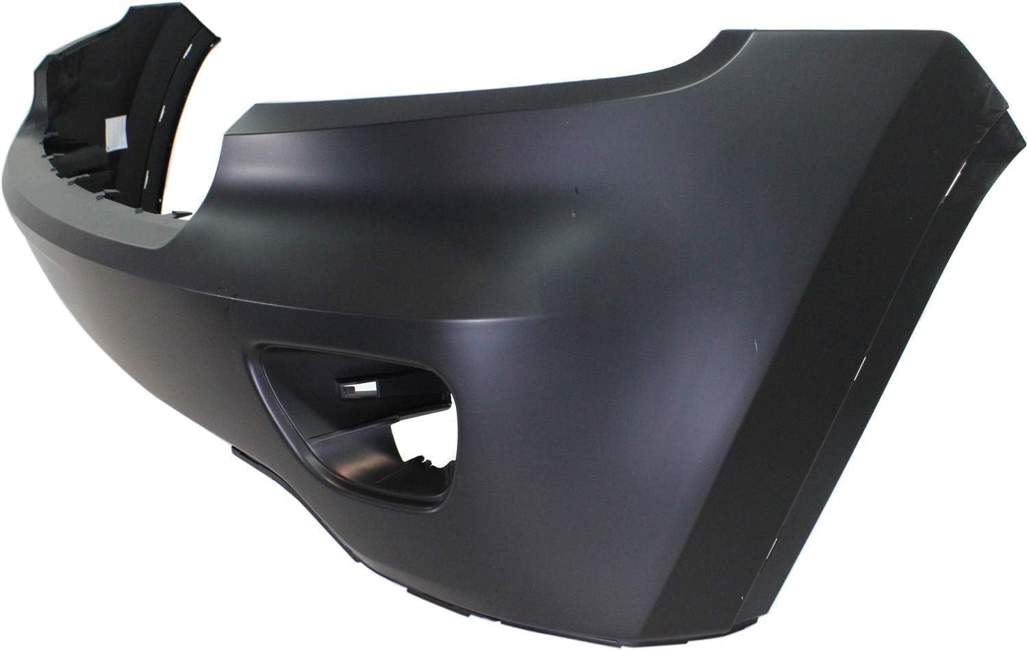 Front Bumper Upper Cover Primed Direct Replacement Compatible With 2011-2013 Jeep Grand Cherokee CH1000979 68078268AB