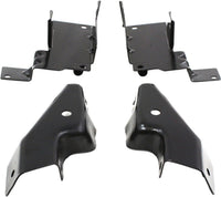 Front Bumper + Upper + Lower Valance + Grille + Moldings + Head & Signal Lights + Brackets Left & Right Side Direct Replacement Compatible With 2003-2006 Chevrolet Silverado 2500HD