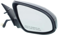 Front Power Mirror Manual Folding Primed Right Passenger Side Direct Replacement Compatible With 2015 Toyota Camry TO1321320 8790106040