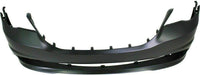Front Bumper Cover Primed With Fog Light Holes + Lower Grille Textured Gray Direct Replacement Compatible With 2011-2020 Dodge Grand Caravan CH1000A02 CH1036115 68088966AA 68100690AA