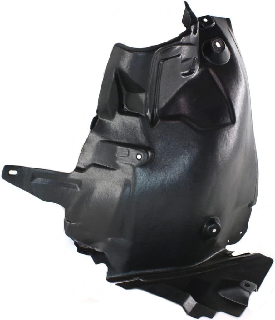 Front Fender Liner Rear Section Right Passenger Side Direct Replacement Compatible With 2008-2011 Mercedes Benz C-Class MB1249146 2046904830