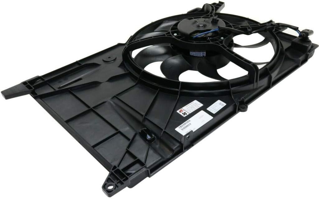 Front Radiator Fan Assembly Direct Replacement Compatible with 2016-2022 Chevrolet Spark GM3115271 42426778