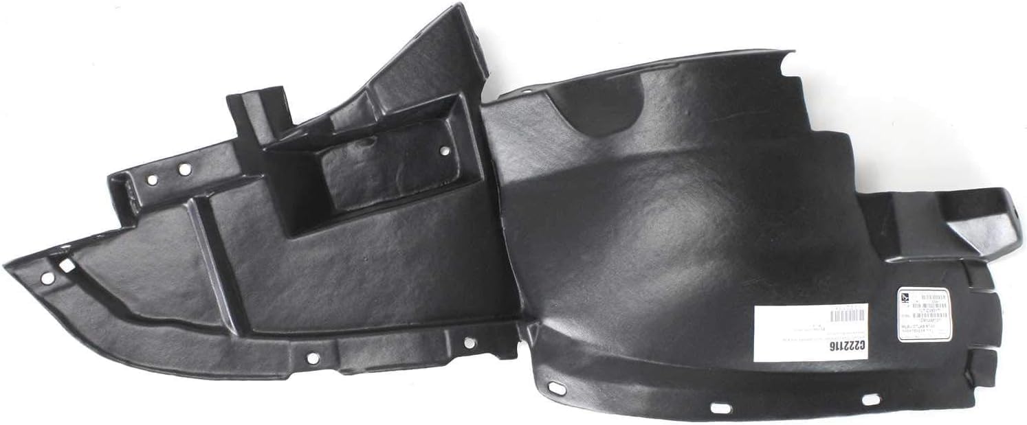 Front Section Fender Liner Left Driver Side Direct Replacement Compatible With 1997-2003 Chevrolet Malibu / 2004-2005 Classic / 1997-1999 Oldsmobile Cutlass GM1248121 22610205