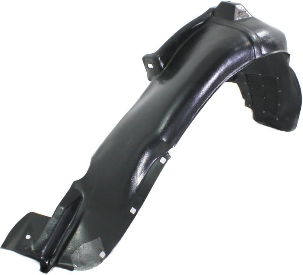 Front Fender Liner Right Passenger Side Direct Replacement Compatible With 2006-2011 Hyundai Accent HY1251113 868121E000