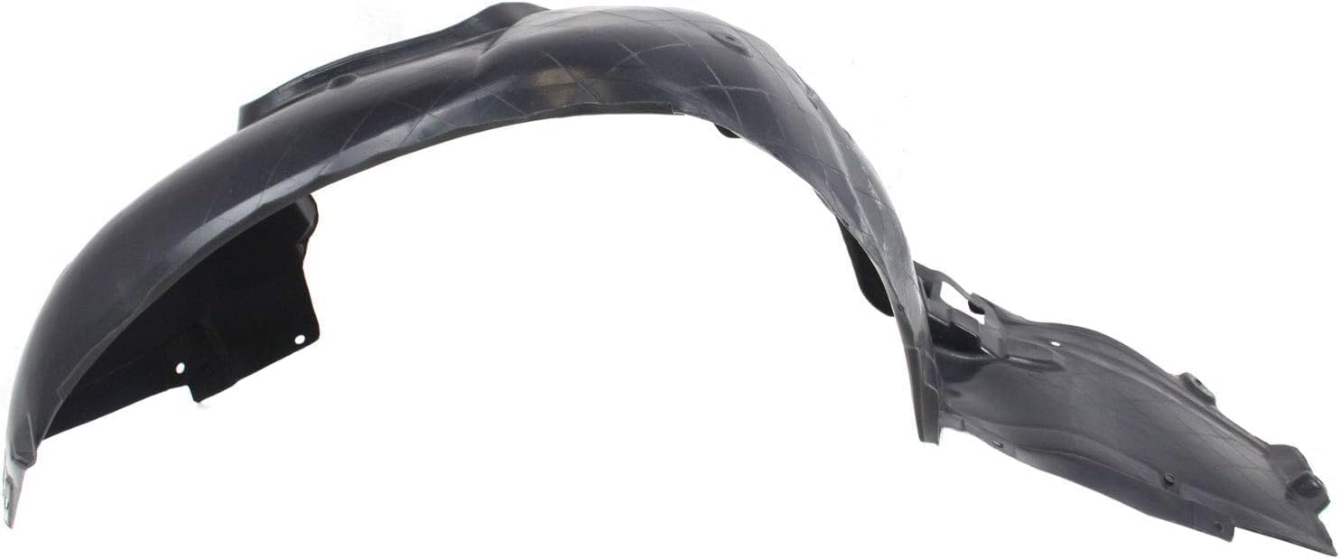 Front Fender Liner Rear Section Left Driver Side Direct Replacement Compatible With 2000-2006 BMW 3-Series BM1248101 51718268345