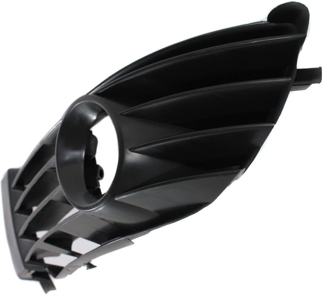 Front Fog Lamp Moldings Primed Right Passenger & Left Driver Side Direct Replacement Compatible With Volkswagen Passat 2001-2005 VW1039105 VW1038105 3B0853666LB41