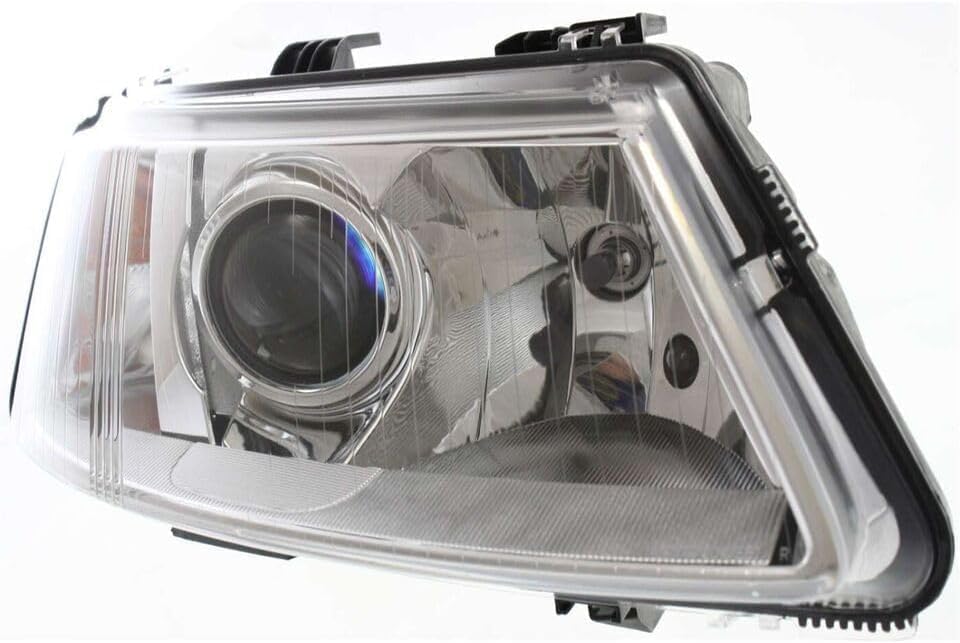 Set Of 2 Front Head Light Assembly Halogen Right Passenger And Left Driver Side Direct Replacement Compatible With 2003-2007 Saab 9-3 SB2502109 SB2503109 12799348 12799352