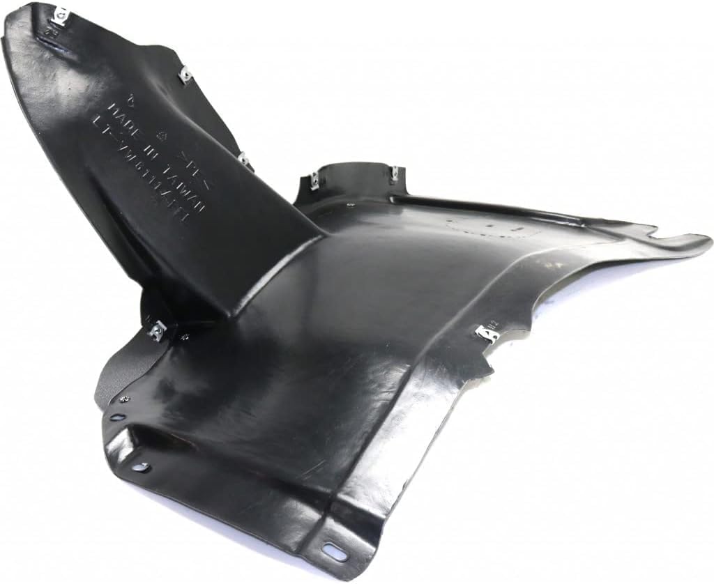 Front Fender Liner Right Passenger Side Direct Replacement Compatible With 2010-2014 Volkswagen Golf/Jetta VW1248133 1K9805911