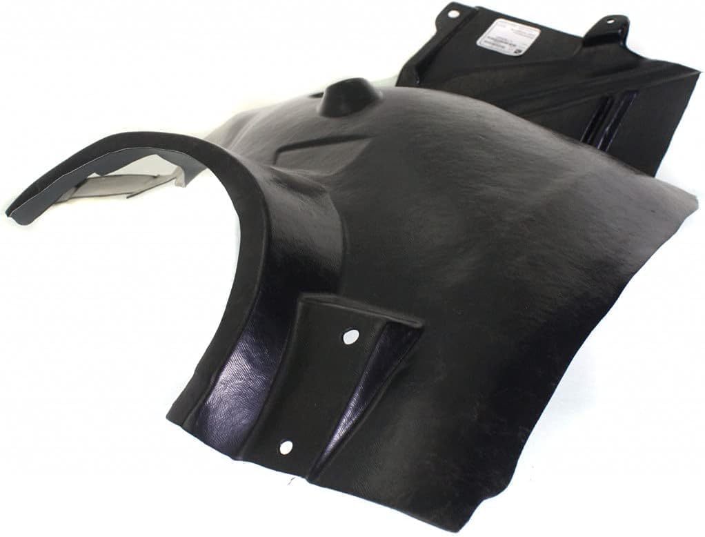 Front Fender Liner Rear Section Left Driver Side Direct Replacement Compatible With 2003-2009 Mercedes Benz CLK-Class MB1248138 2098840722