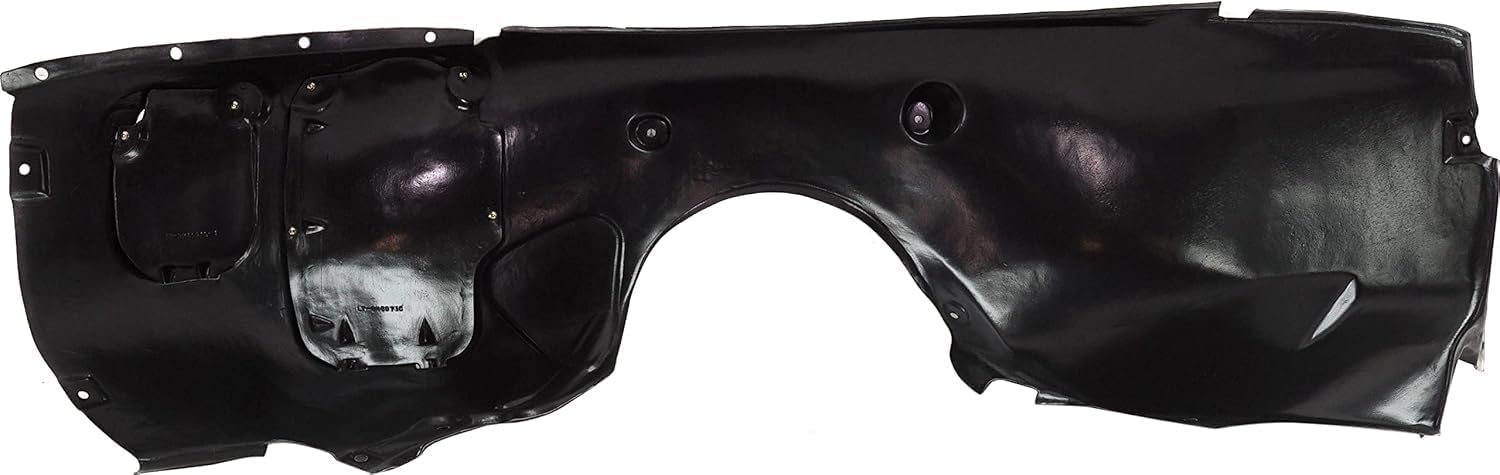 Front Fender Liner Left Driver Side Direct Replacement Compatible With 2003-2008 BMW Z4 BM1248113 51717012727