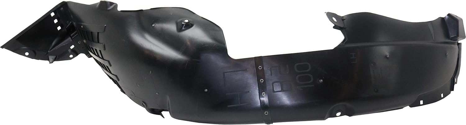 Front Fender Liner Left Driver Side Direct Replacement Compatible With 2017-2019 Kia Soul KI1248150 86811B2500