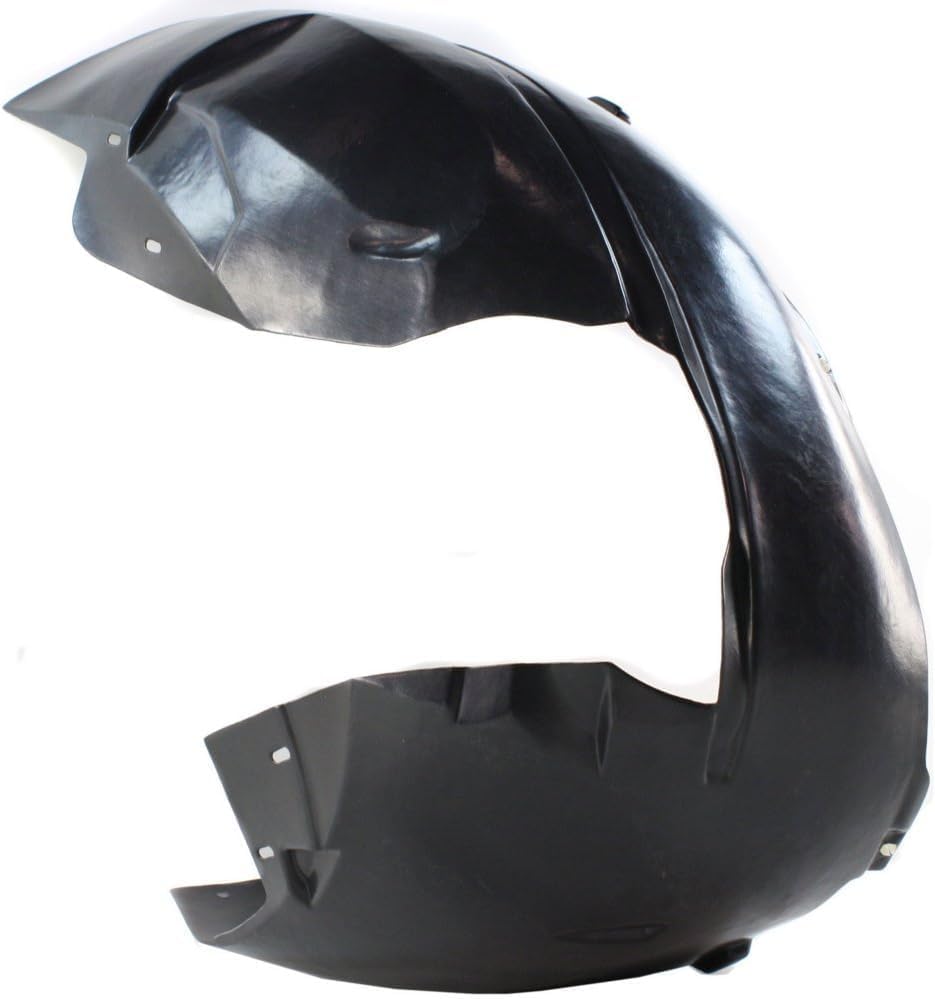 Front Fender Liner Left Driver Side Direct Replacement Compatible With 2009-2012 Volkswagen Routan VW1248112 7B0805977A