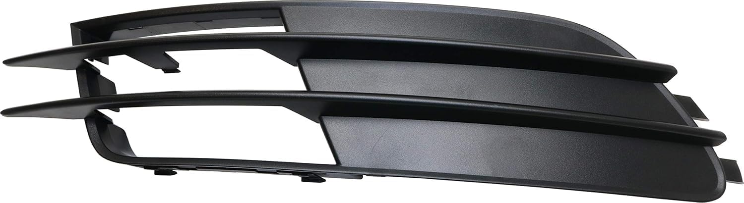 Front Fog Light Cover Primed Left Driver Side Direct Replacement Compatible With 2012-2015 Audi A6 AU1038124 4G08076819B9