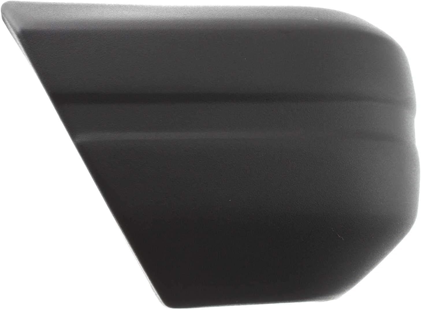Front Bumper Face Bar Primed Steel + End Caps Textured Right & Left Side Direct Replacement Compatible With Jeep Wagoneer 1984-1990 / Cherokee 1984-1996 / Comanche 1986-1992 CH1004107