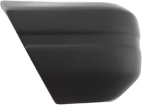 Front Bumper Face Bar Primed Steel + End Caps Textured Right & Left Side Direct Replacement Compatible With Jeep Wagoneer 1984-1990 / Cherokee 1984-1996 / Comanche 1986-1992 CH1004107