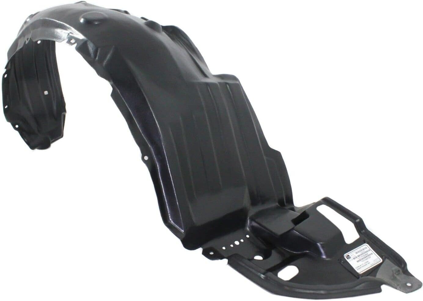 Front Engine Splash Shield + Fender Liner Plastic Left Driver & Right Passenger Side Direct Replacement Compatible With 2011-2012 Toyota Corolla TO1249162 TO1248162 TO1228148