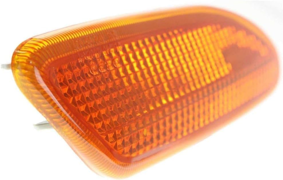 Front Side Marker Lamp Right Passenger Side Direct Replacement Compatible With 2001-2007 Mercedes Benz C-Class MB2571102 2038200821