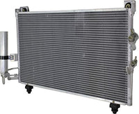 Front A/C Condenser Aluminum Core Direct Replacement Compatible With 2003-2006 Mitsubishi Outlander MI3030162 MR958462