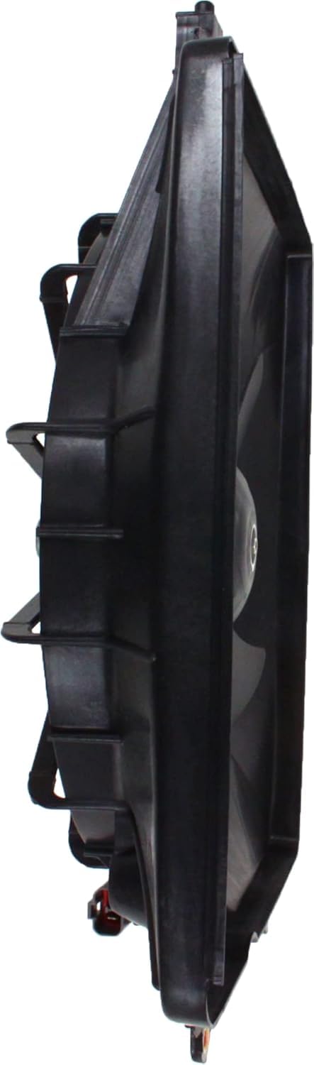 Front Radiator Fan Shroud Assembly Direct Replacement Compatible with 2007-2009 Honda CR-V HO3110116 19015RZAA01-PFM 19015RZAA01 19020PNLG01
