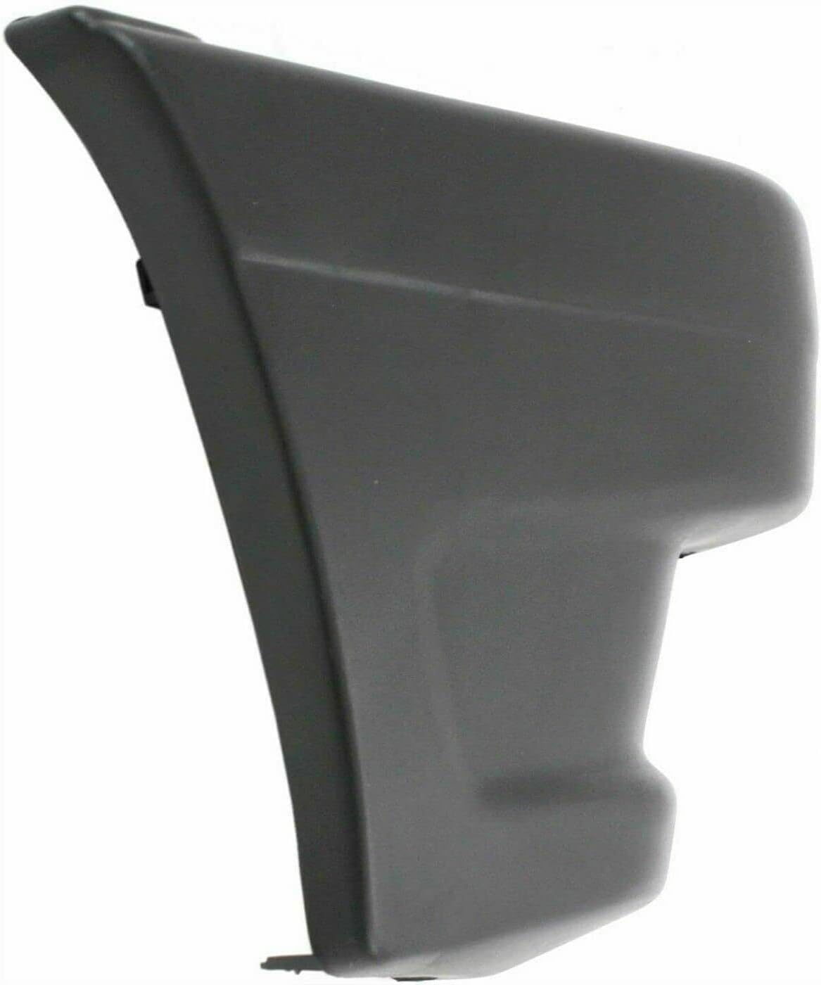 Front Bumper End Cap Plastic Primed Right & Left Side without Molding Holes Direct Replacement Compatible With Mazda B2000 1986-1987 / Mazda B2200 B2600 1987-1989 MA1005112 MA1004104