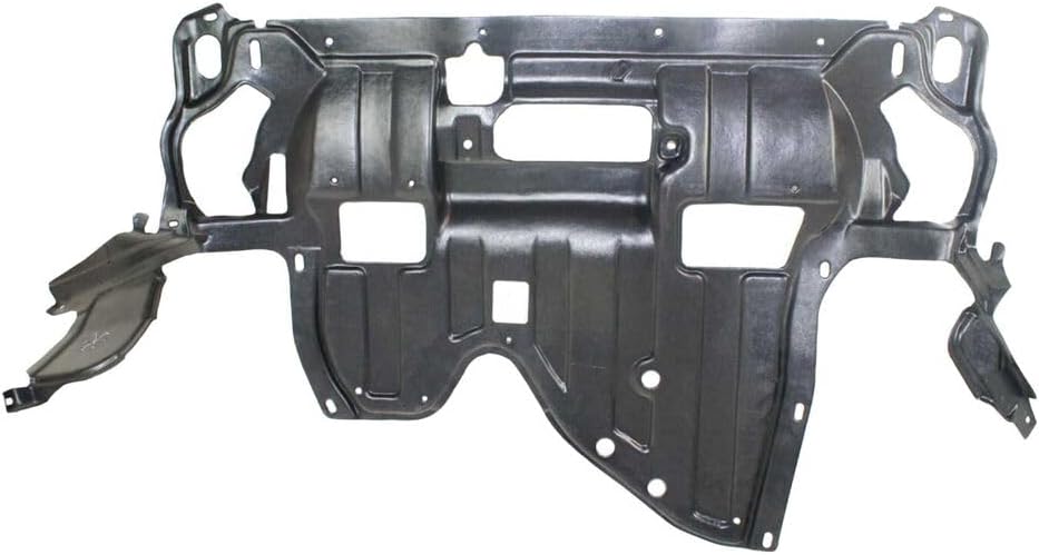 Front Engine Splash Shield Under Cover Direct Replacement Compatible With 2008-2012 Honda Accord HO1228122 HO1228161 74111TA0A00 74111TA0A10