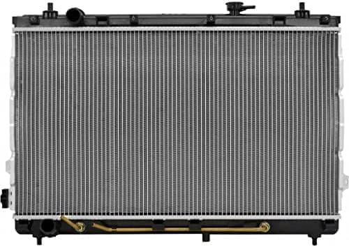Front Radiator Aluminum Core Direct Replacement Compatible With 2006-2010 Kia Sedona / 2007-2008 Hyundai Entourage KI3010128 253104D901