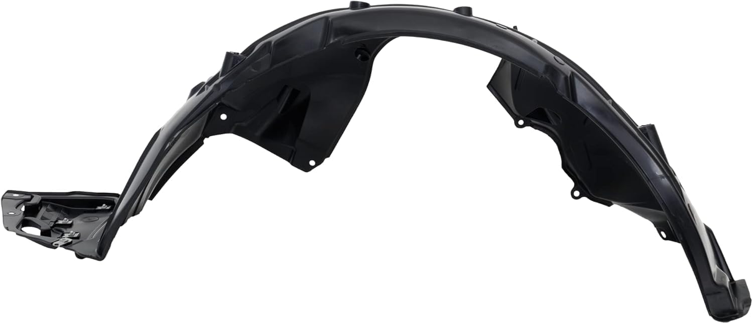 Front Fender Liner Left Driver Side Direct Replacement Compatible With 2016-2018 Honda Civic HO1248158 74151TBAA00
