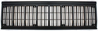 Front Grille Primed Shell And Insert + Header Panel + Headlights + Signal & Marker Lamps Right And Left Side Direct Replacement Compatible With Jeep Cherokee 1991-1996 CH1200176