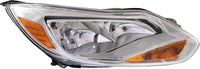 Front Head Light Assembly Right Passenger Side Direct Replacement Compatible With 2012-2014 Ford Focus FO2503298 BM5Z13008F