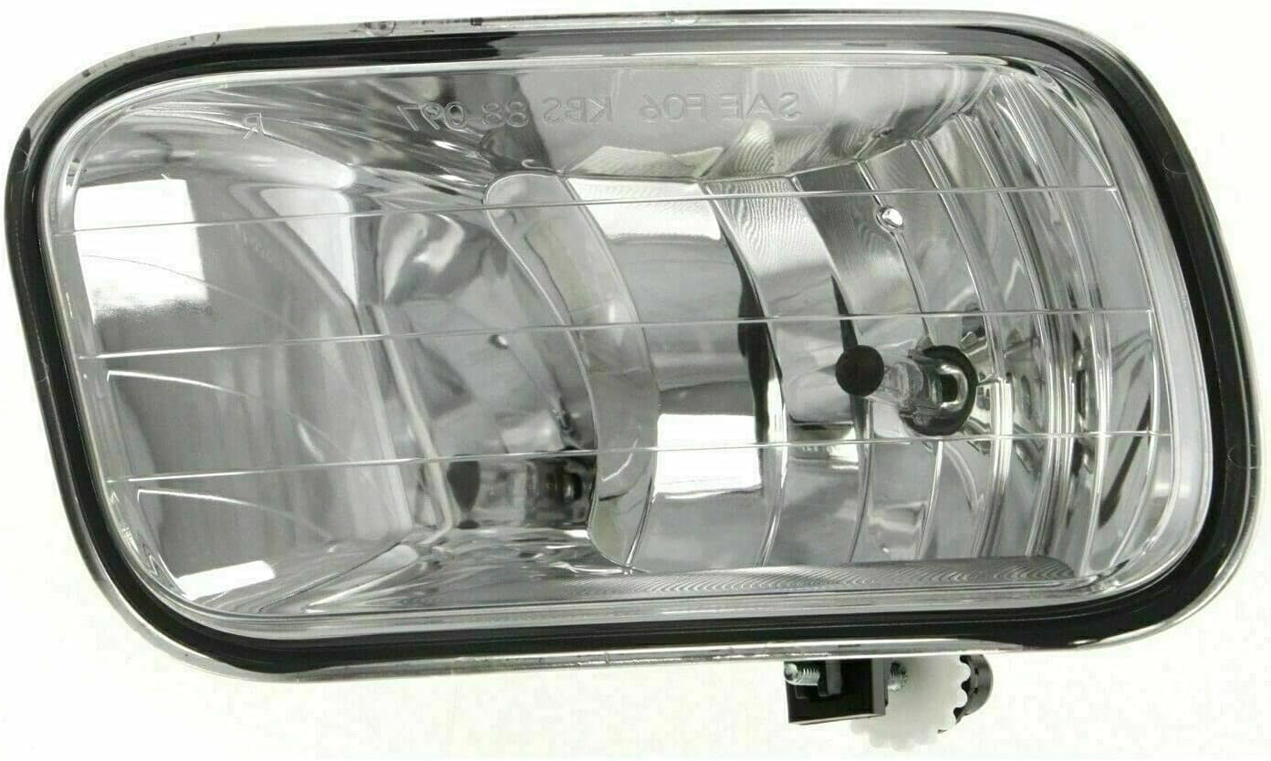 AUTOS PARTS PLUS Front Fog Lights & Brackets Right Passenger & Left Driver Side Direct Replacement Compatible With Ram 1500 2009-2012/2500 3500 2009-2018 CH1061100 55372734AB 55372735AB 68054374AC