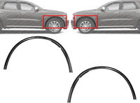 Set Of 2 Front Fender Feler Primed Left Driver & Right Passenger Side Direct Replacement Compatible With 2011-2024 Dodge Durango CH1290114 CH1291114 1RK20TZZAE 1RK21TZZAE