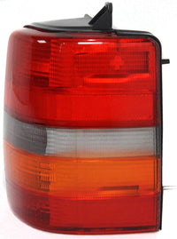 Set Of 2 Tail Lamp Lens And Housing Left Driver & Right Passenger Side Direct Replacement Compatible With 1993-1998 Jeep Grand Cherokee CH2801121 CH2800121 55155738AA 55155739AA