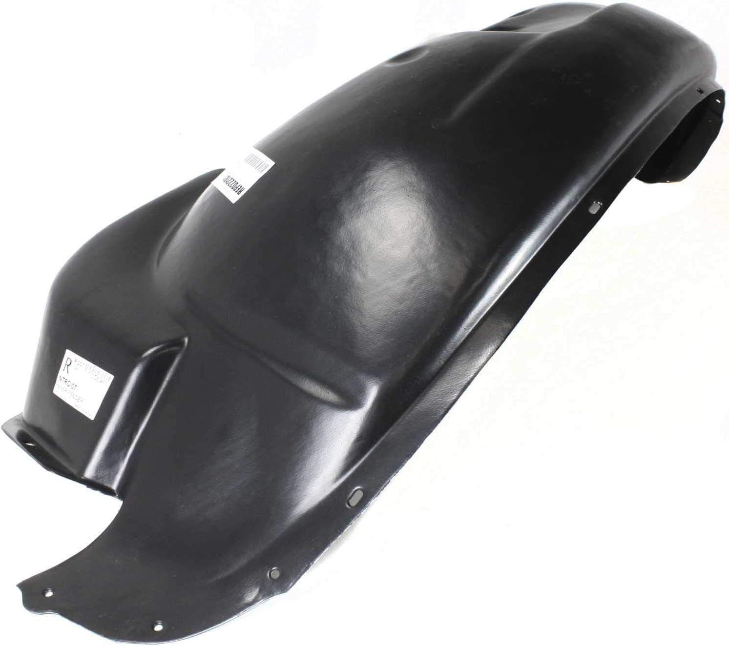 Front Fender Liner Right Passenger Side Direct Replacement Compatible With 2007-2011 Dodge Nitro CH1249140 55157170AD