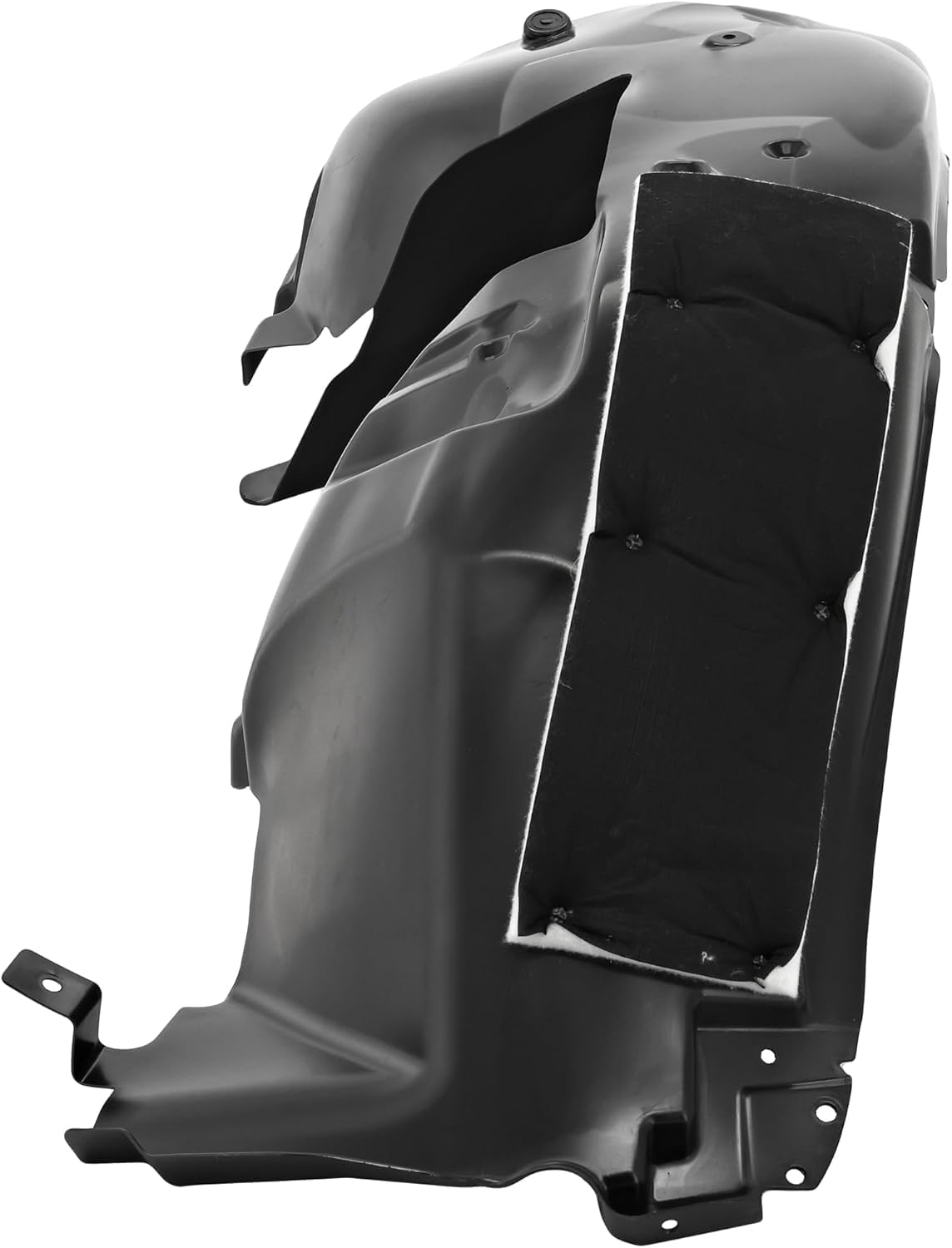 Front Inner Fender Liner Right Passenger Side Direct Replacement Compatible With 2015 Ford Mustang FO1249180 FR3Z16102B