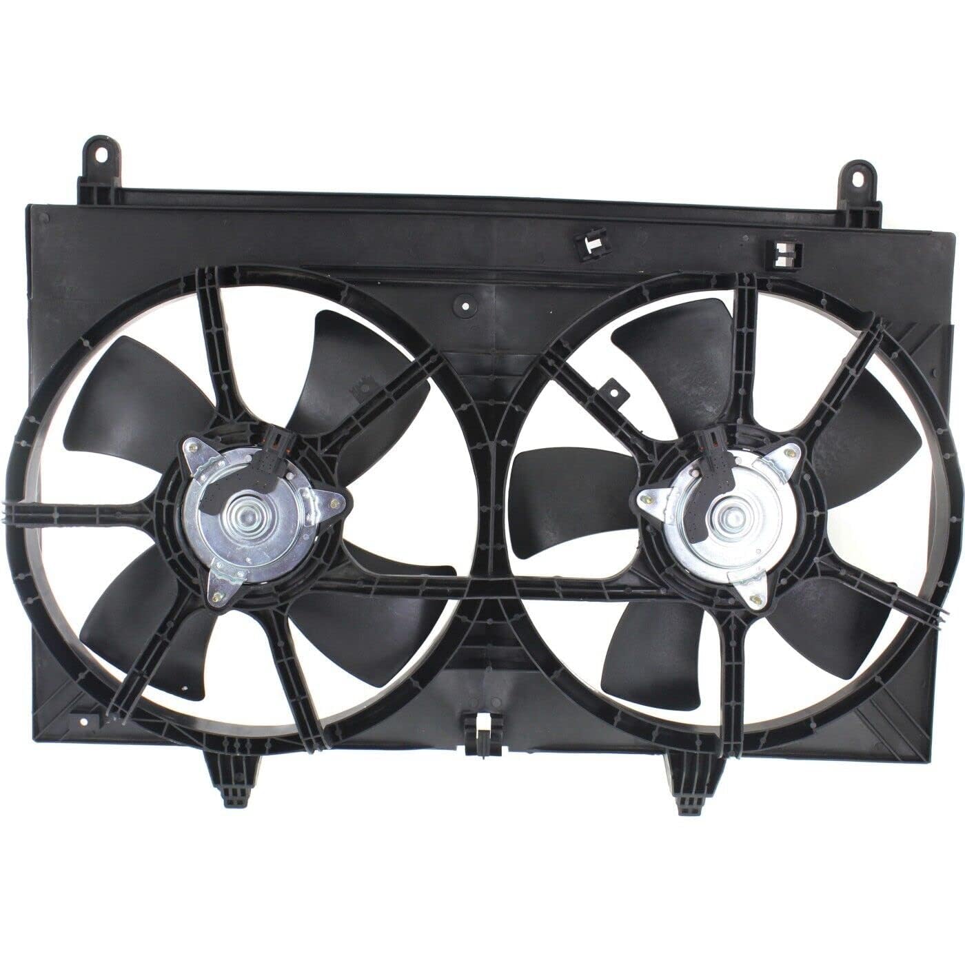 Front Dual Fan Shroud Assembly Direct Replacement Compatible with 2003-2008 Infiniti FX35 IN3115104 21481CL80A