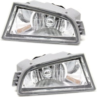Front Head Light + Fog Lamp Lens And Housing Right Passenger & Left Driver Side Direct Replacement Compatible With 2001-2003 Acura MDX AC2519103 AC2518103 AC2592103 AC2593103