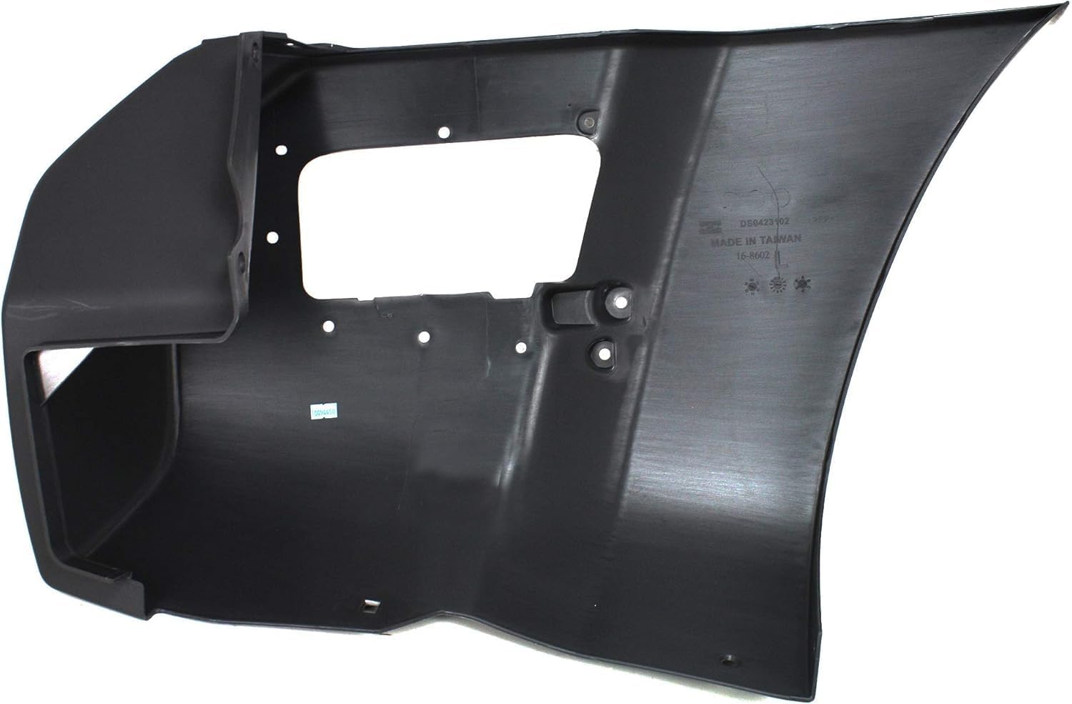 Rear Bumper End Cap Textured Left Driver Side Direct Replacement Compatible With 2005-2015 Nissan Xterra NI1104116 H5025EA00A