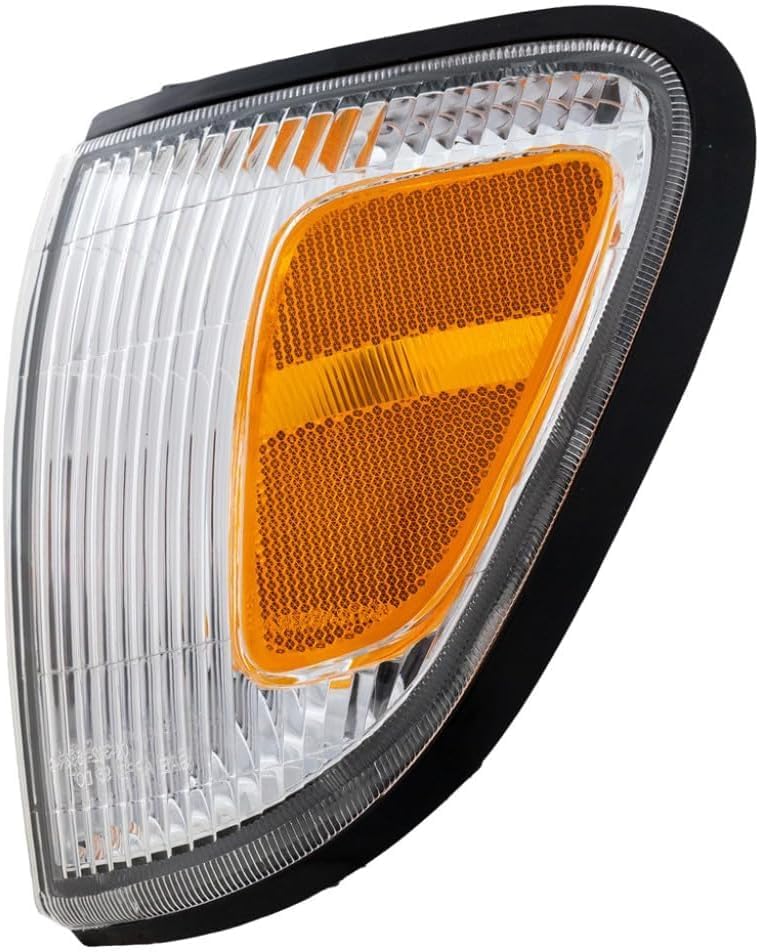 Set Of 2 Front Corner Light Assembly Left Driver & Right Passenger Side Direct Replacement Compatible With 1998-2000 Toyota Tacoma TO2521154 TO2520154 8161004060 8162004060