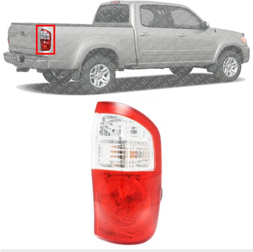 Tail Light Assembly Right Passenger Side Direct Replacement Compatible With 2004-2006 Toyota Tundra TO2801153 815500C040