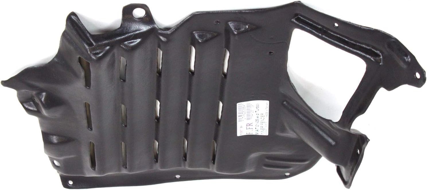Front Section Fender Liner Right Passenger Side Direct Replacement Compatible With 2001-2005 Mazda Miata MA1251109 N06756132