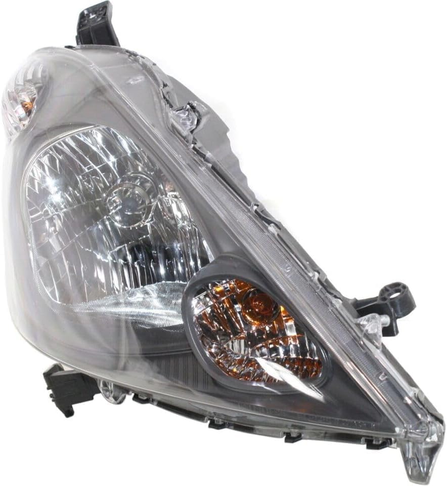 Set Of 2 Front Head Light Left Driver & Right Passenger Side Direct Replacement Compatible With 2009-2014 Honda Fit HO2503138 HO2502138 33100TK6A01 33150TK6A01