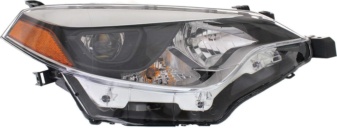 Front Head Light Assembly Right Passenger Side Direct Replacement Compatible With 2014-2016 Toyota Corolla TO2503216 8111002E60