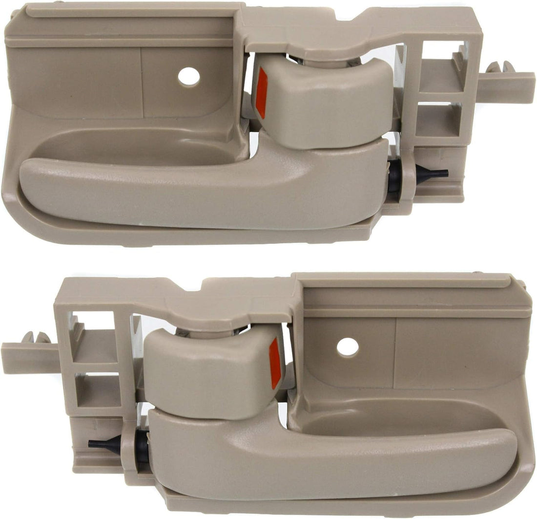 Set of 2 Front=Rear Interior Door Handel Left Driver & Right Passenger Side Direct Replacement Compatible with 2003-2008 Toyota Corolla/Matrix / 2005-2015 Tacoma 6920512200A2