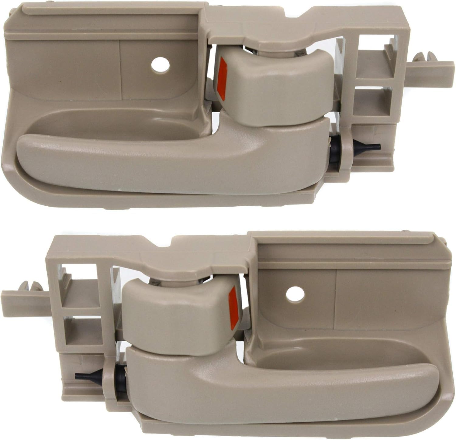 Set of 2 Front=Rear Interior Door Handel Left Driver & Right Passenger Side Direct Replacement Compatible with 2003-2008 Toyota Corolla/Matrix / 2005-2015 Tacoma 6920512200A2