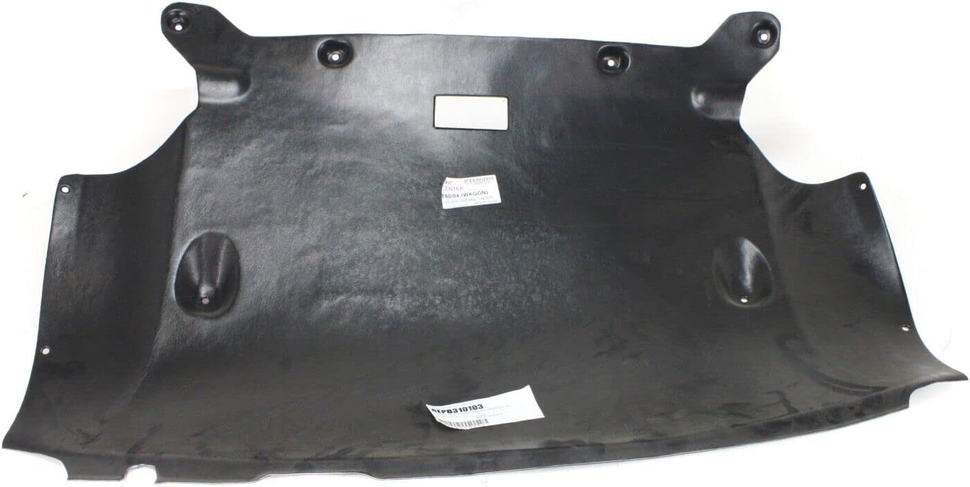 Front Center Engine Splash Shield Under Cover Direct Replacement Compatible With 2006-2007 BMW 525xi BM1228128 51757138601