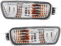 Set Of 2 Front Signal Light Assembly Right Passenger & Left Driver Side Direct Replacement Compatible With 2001-2004 Toyota Tacoma TO2530140 TO2531140 8152004080 8151004080