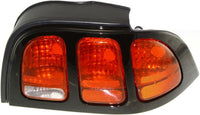 Set Of 2 Tail Lights Lens And Housing Right Passenger & Left Driver Side Direct Replacement Compatible With 1996-1998 Ford Mustang FO2800142 FO2801142 F7ZZ13405CA F7ZZ13404CA